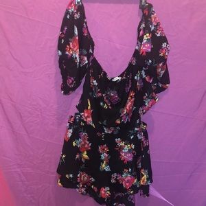 Flower Pattern 2 piece short fit